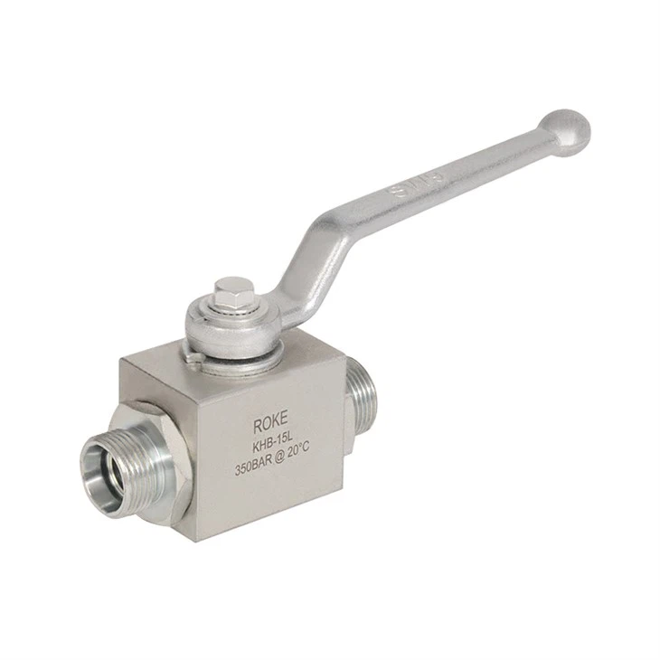 Roke Ditempa Stainless Steel CWP 500bar 3 Way KBH 15L Tekanan Tinggi Ball Valve