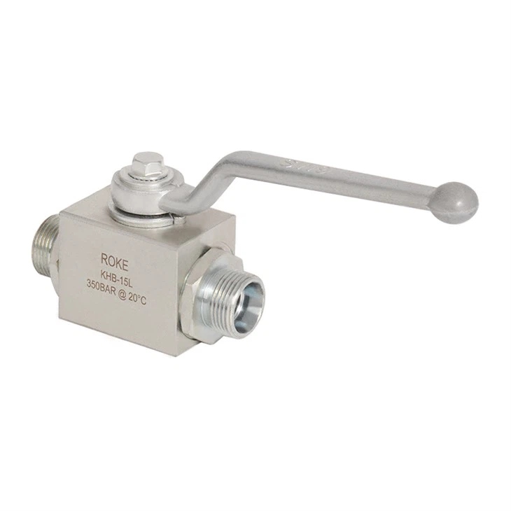 Forged Stainless Steel CWP 500bar 3 Way KBH High Pressure Ball Valve